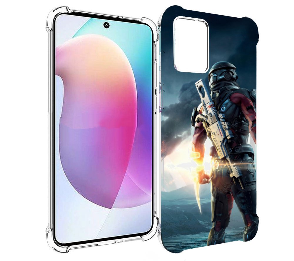 

Чехол MyPads Mass Effect Andromeda Ryder для Motorola Edge 30 Neo, Прозрачный, Tocco