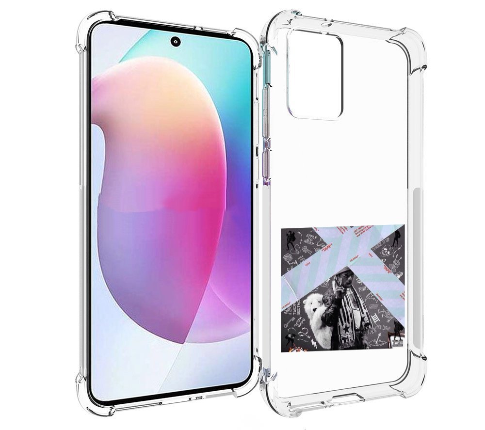 

Чехол MyPads Lil Uzi Vert - Luv Is Rage 2 для Motorola Edge 30 Neo, Прозрачный, Tocco