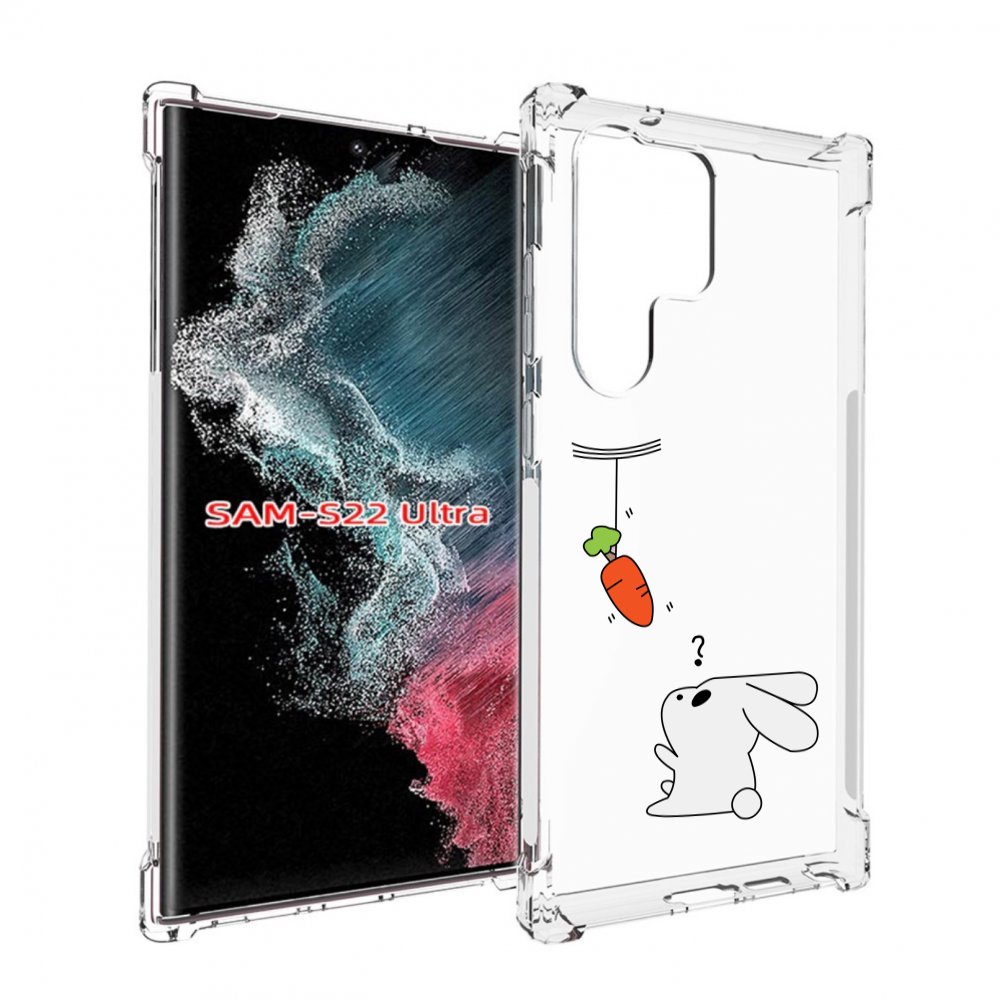 

Чехол MyPads морковка детский для Samsung Galaxy S23 Ultra, Прозрачный, Tocco