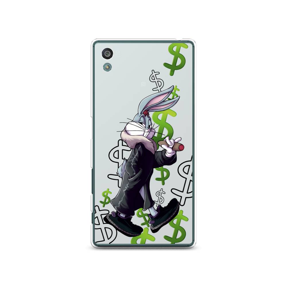

Чехол на Sony Xperia Z5 (Z5 Dual) "Rich Bugs Bunny", Зеленый;черный;голубой, 52150-6