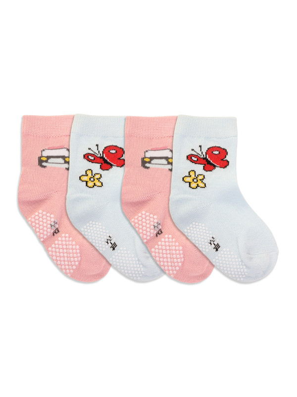 

Носки детские Little Mania ZW-BB72-LM, розовый,голубой, 8-10, Разноцветный, ZW-BB72-LM