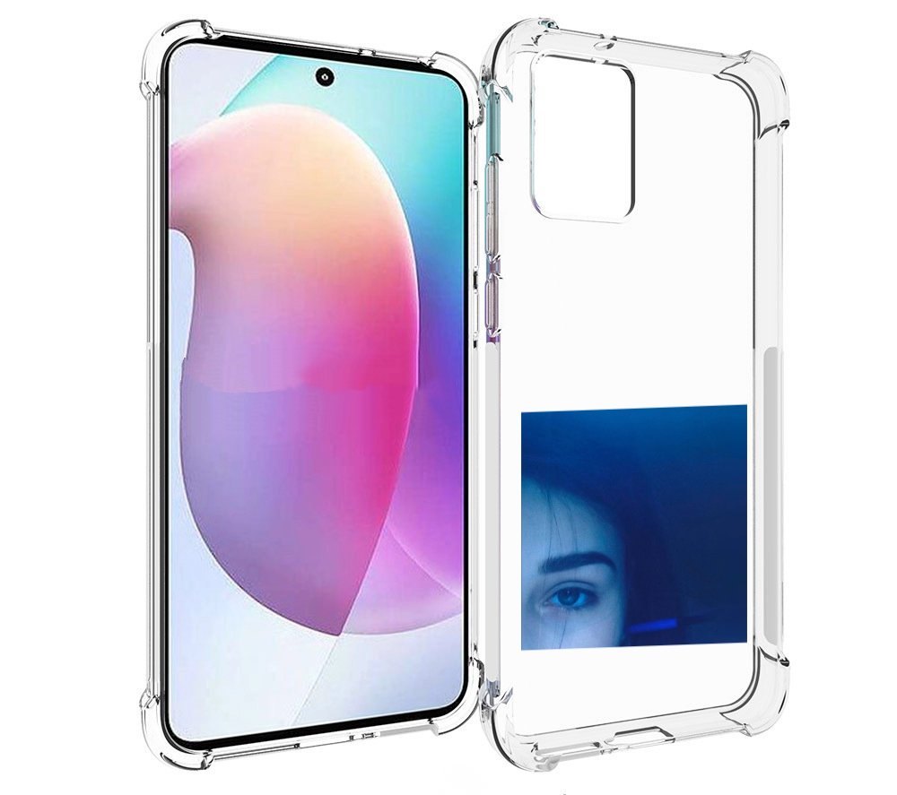 

Чехол MyPads Hate Love face для Motorola Edge 30 Neo, Прозрачный, Tocco