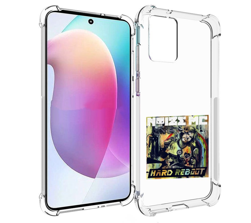 

Чехол MyPads Hard Reboot Noize MC для Motorola Edge 30 Neo, Прозрачный, Tocco