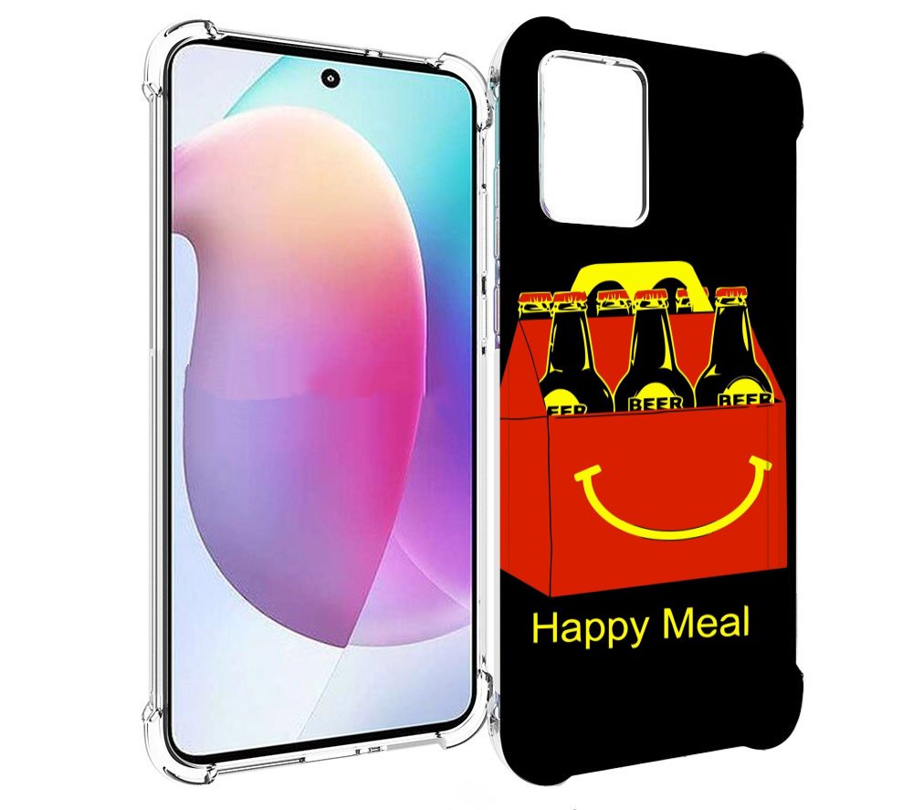 

Чехол MyPads Happy Meal для Motorola Edge 30 Neo, Прозрачный, Tocco