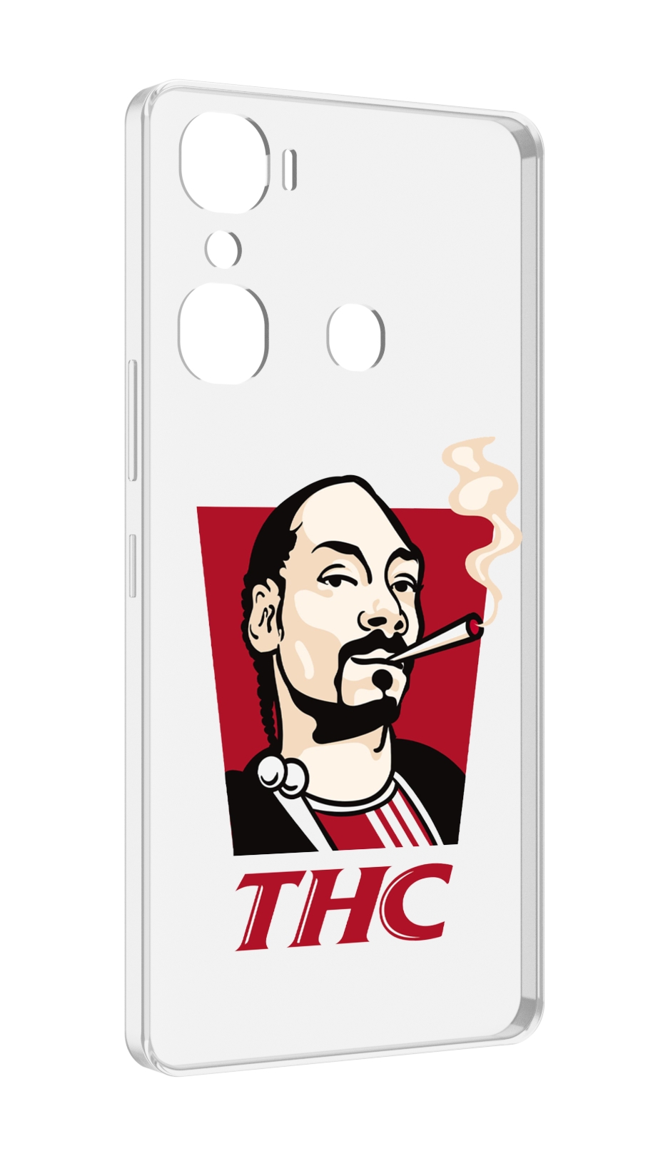 

Чехол MyPads THC для Infinix Hot 12 Pro, Прозрачный, Tocco