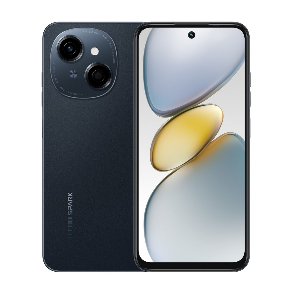 

Смартфон Tecno SPARK Go 1 KL4 3/64GB Startrail Black, SPARK Go 1 KL4