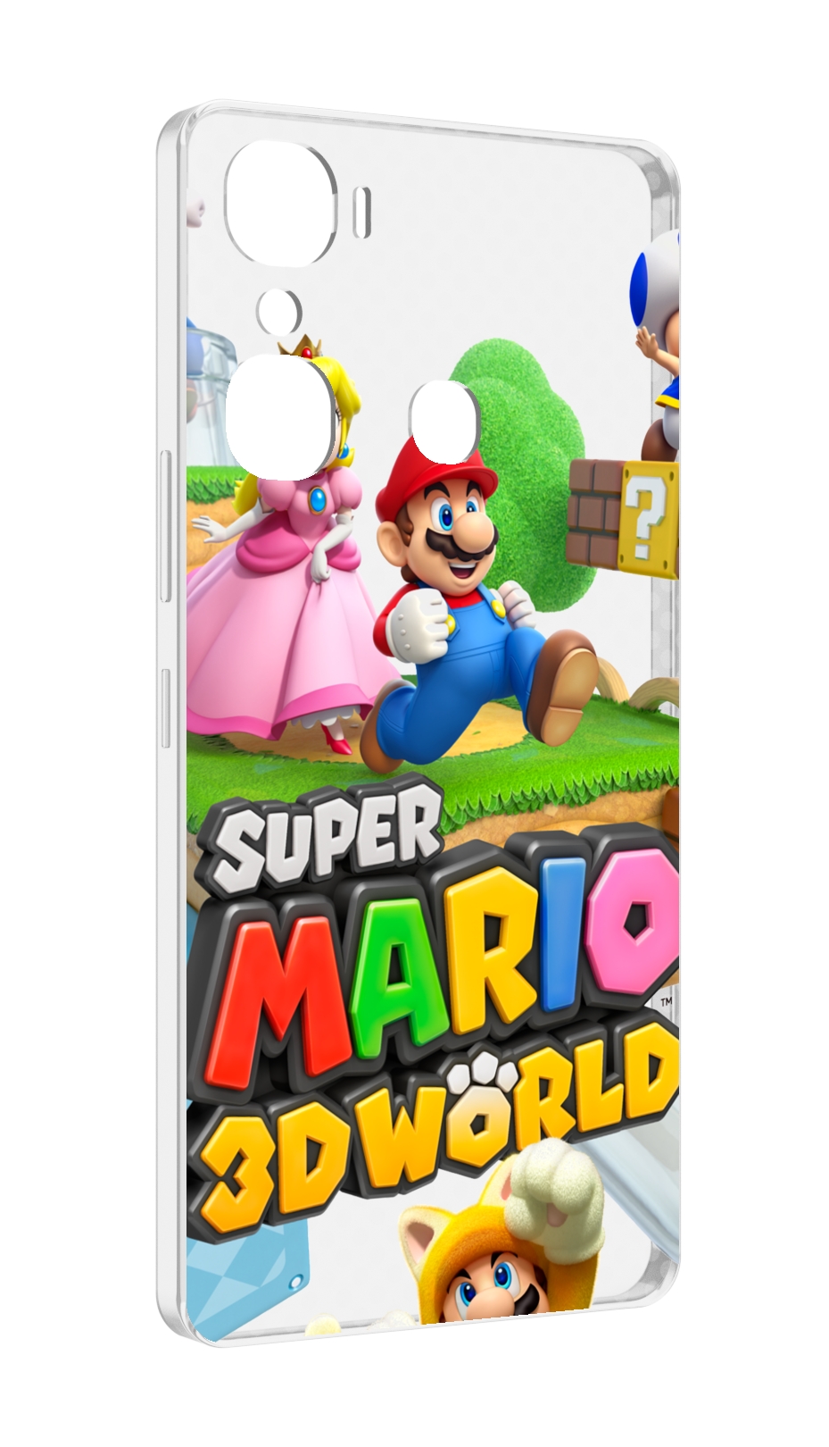 

Чехол MyPads Super Mario 3D World для Infinix Hot 12 Pro, Прозрачный, Tocco