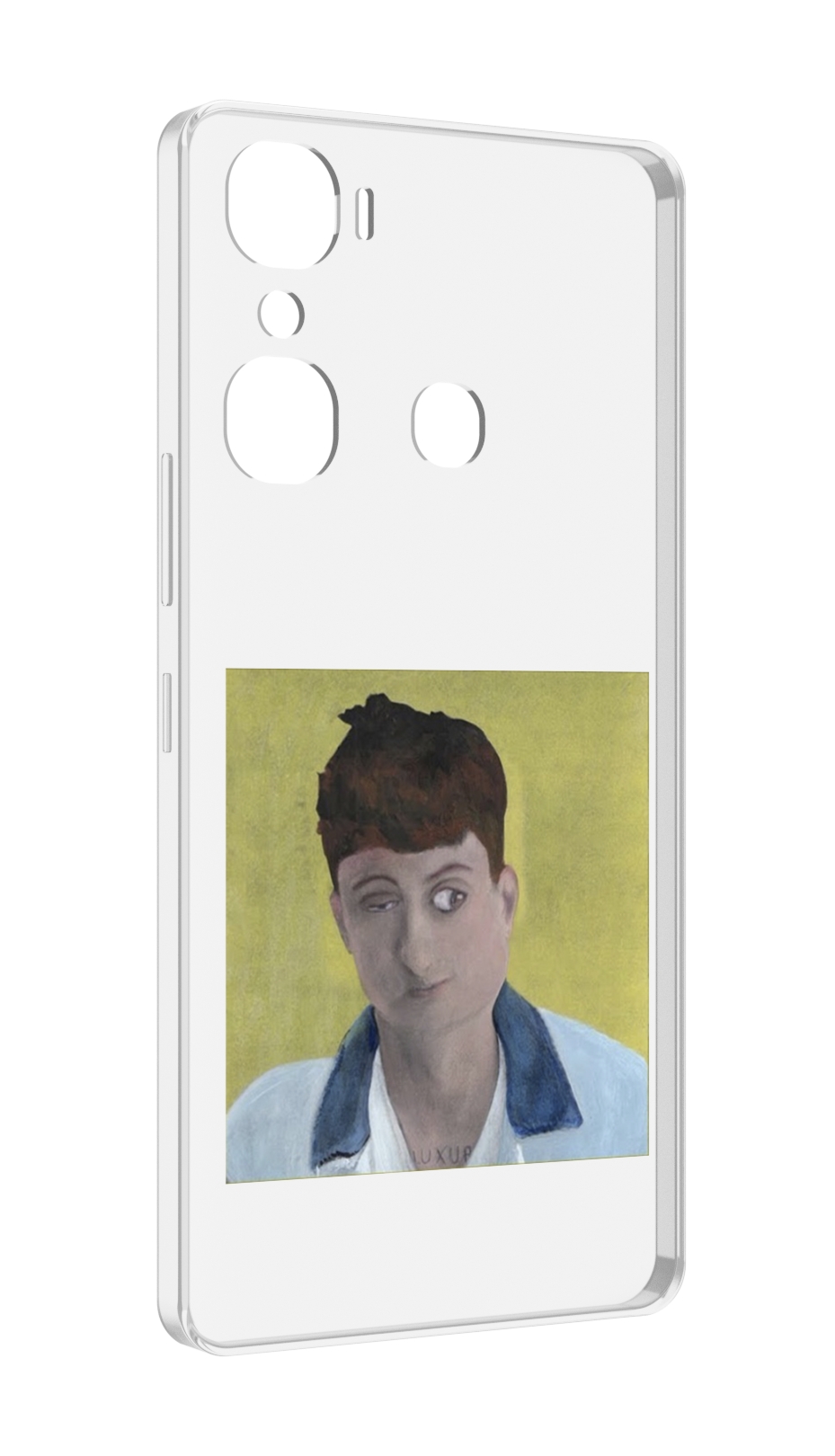 

Чехол MyPads Stay Ugly Boulevard Depo для Infinix Hot 12 Pro, Прозрачный, Tocco