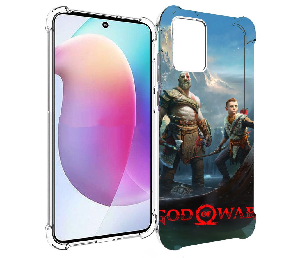

Чехол MyPads God Of War Кратос Атрей для Motorola Edge 30 Neo, Прозрачный, Tocco