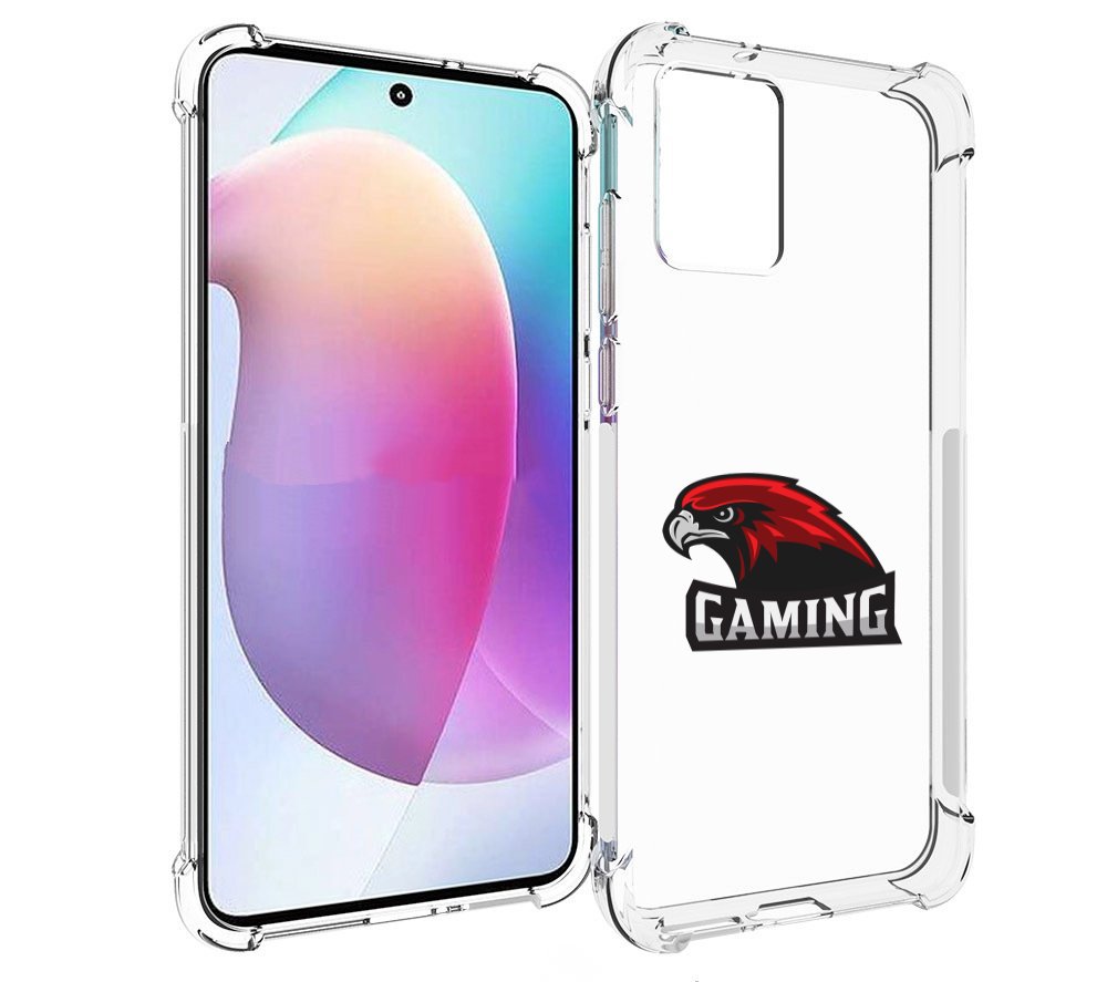 

Чехол MyPads Gaming-1 мужской для Motorola Edge 30 Neo, Прозрачный, Tocco