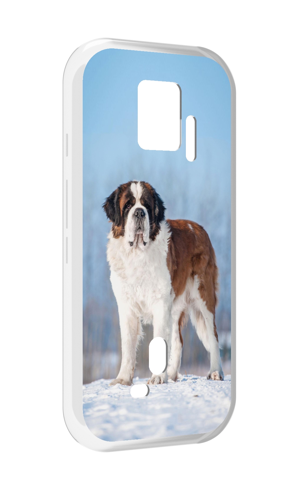 

Чехол MyPads сенбернар для ZTE Nubia Red Magic 7S Pro, Прозрачный, Tocco