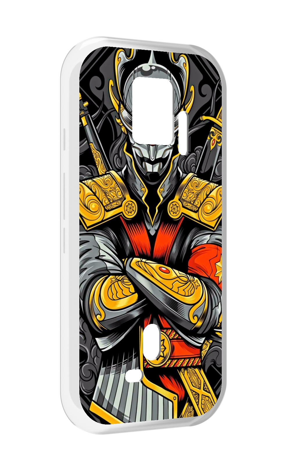 

Чехол MyPads самурай для ZTE Nubia Red Magic 7S Pro, Прозрачный, Tocco
