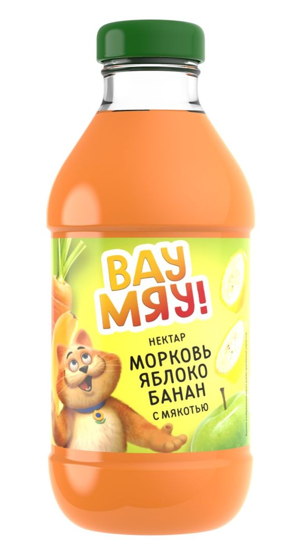 

Нектар Вау Мяу! яблоко-банан 200 мл