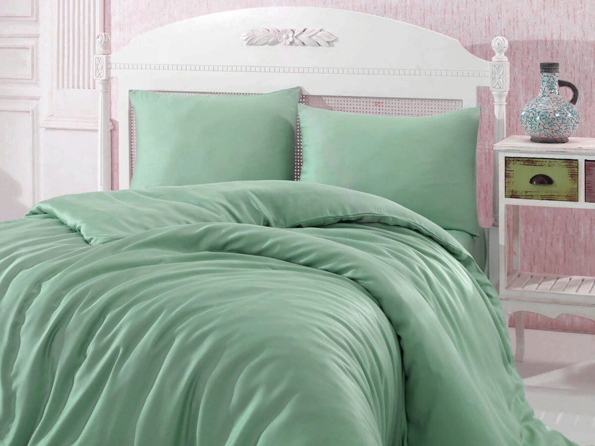 

Простыня Maktex из тенселя 220x240 60S 63 Светло-зелёный, из тенселя 260 х 260
