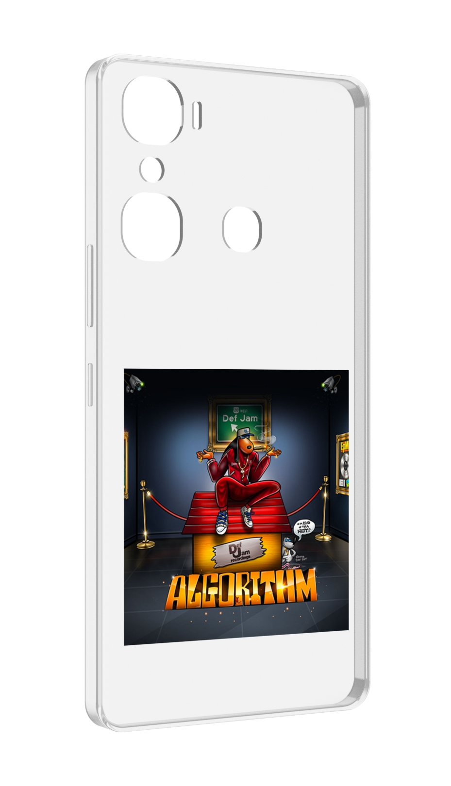

Чехол MyPads Snoop Dogg ALGORITHM для Infinix Hot 12 Pro, Прозрачный, Tocco