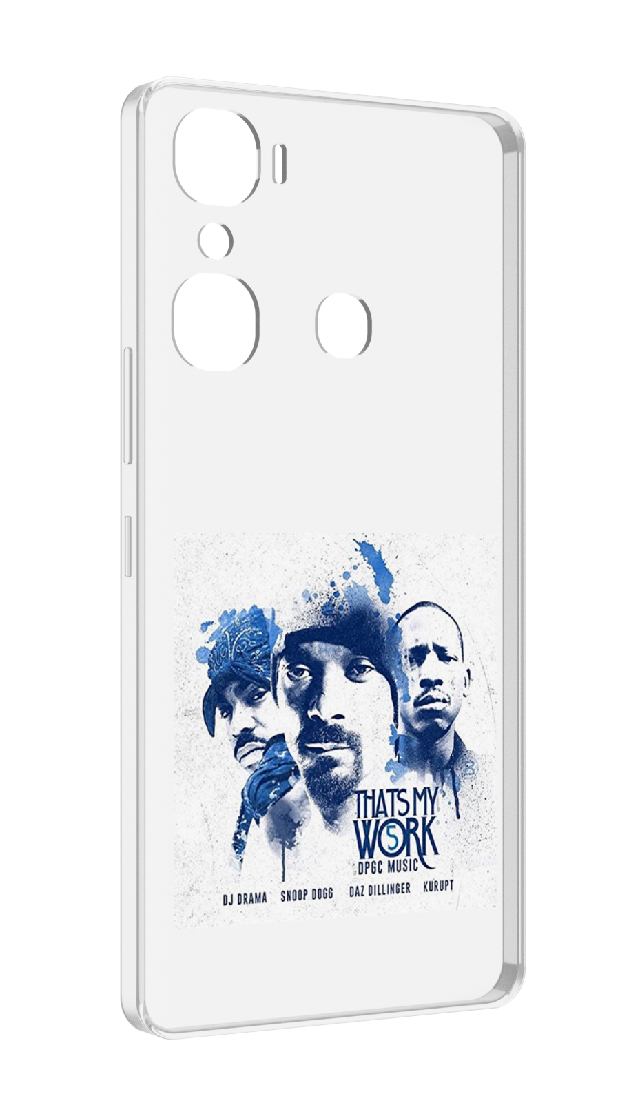 

Чехол MyPads Snoop Dogg THAT’S MY WORK VOL для Infinix Hot 12 Pro, Прозрачный, Tocco