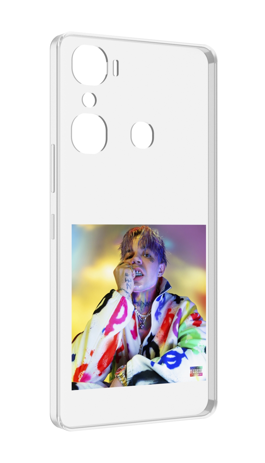 

Чехол MyPads Sayonara Boy Oраl Элджей для Infinix Hot 12 Pro, Прозрачный, Tocco