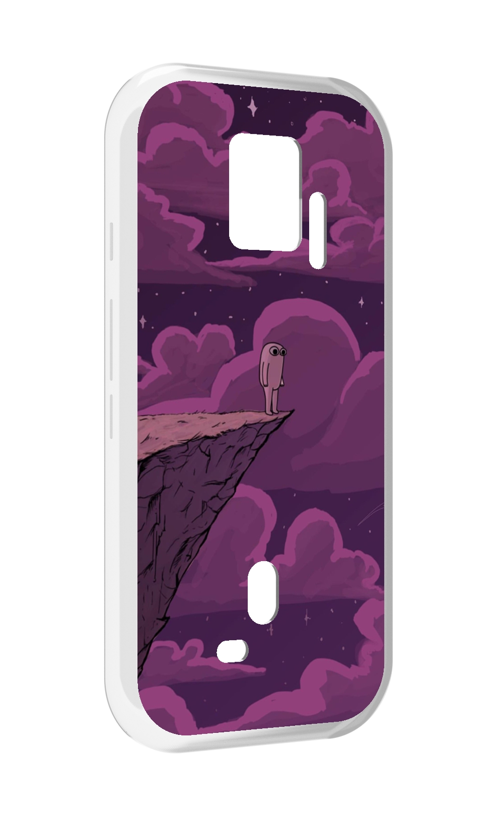 

Чехол MyPads розовая-фасолька для ZTE Nubia Red Magic 7S Pro, Прозрачный, Tocco