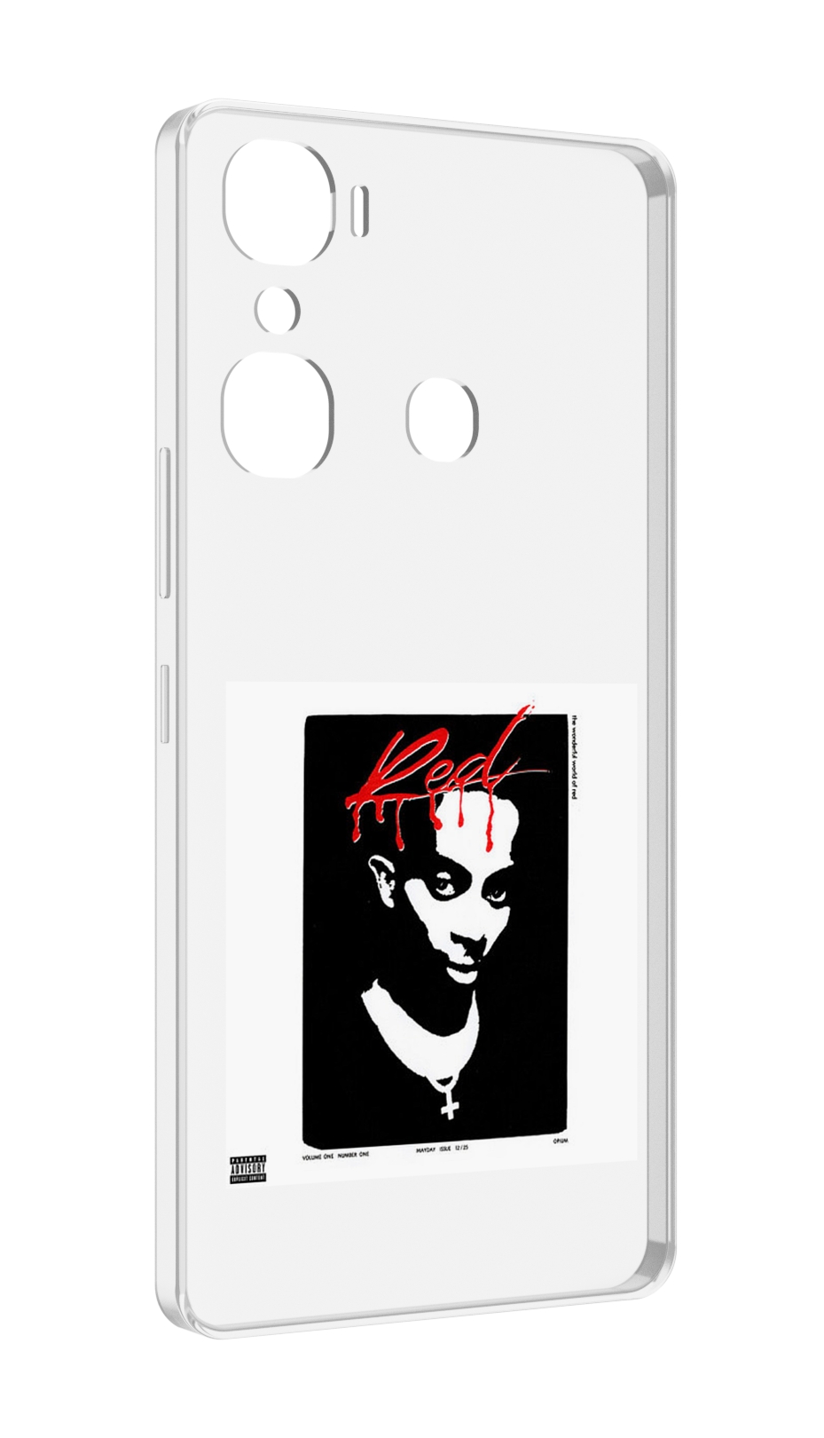 

Чехол MyPads Playboi Carti - Whole Lotta Red для Infinix Hot 12 Pro, Прозрачный, Tocco