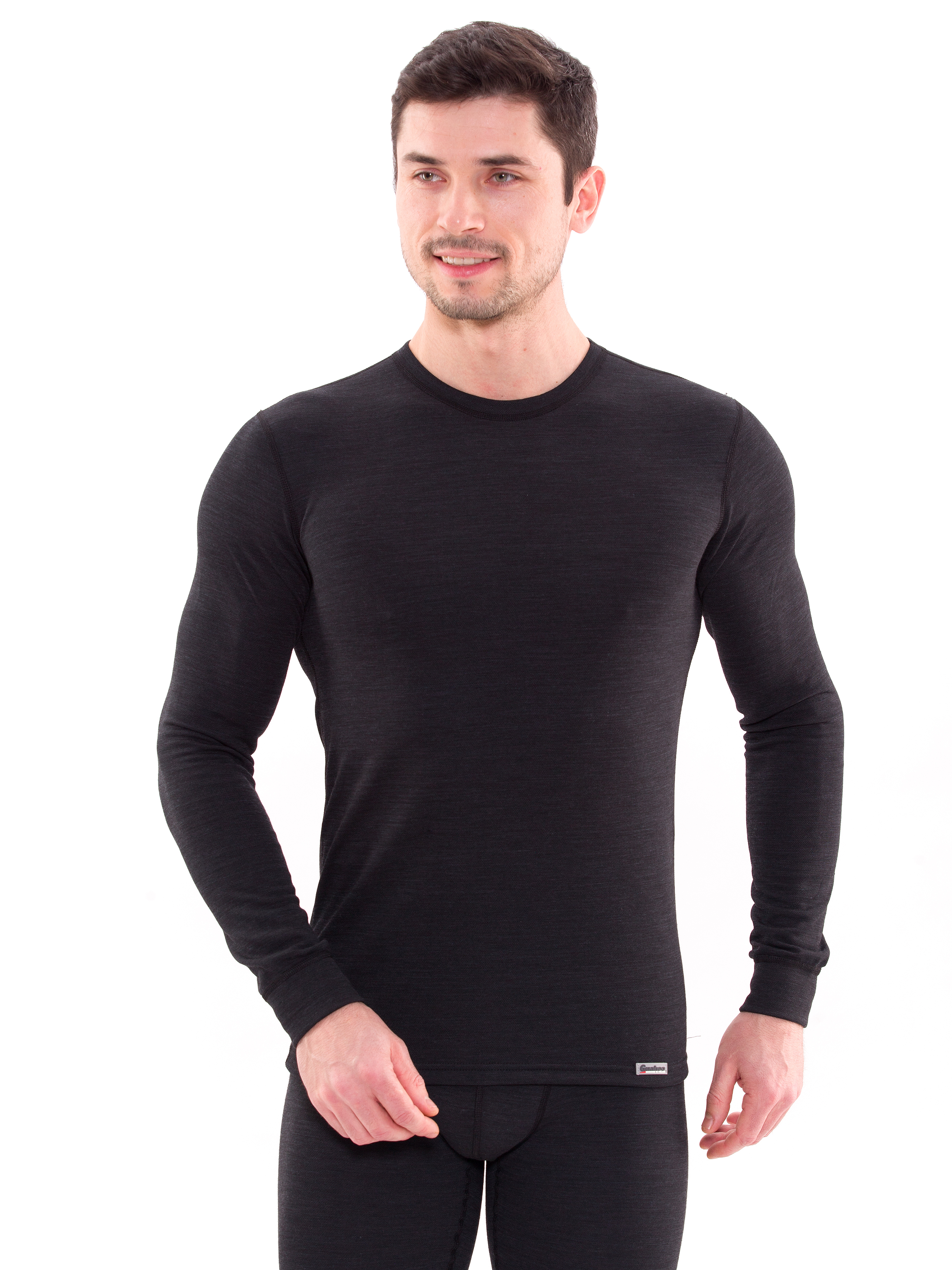 

Термолонгслив мужской Guahoo G22-2280S, 58/3XL_188-116-106, черный, Термолонгслив Outdoor Middle