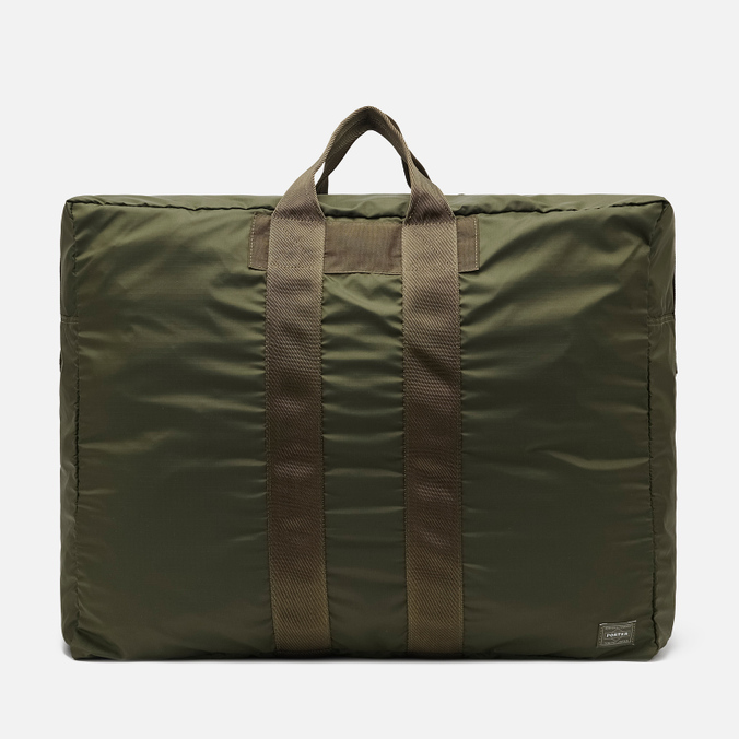 Дорожная сумка Porter-Yoshida and Co Flex 2-Way Duffle L оливковый, Размер ONE SIZE