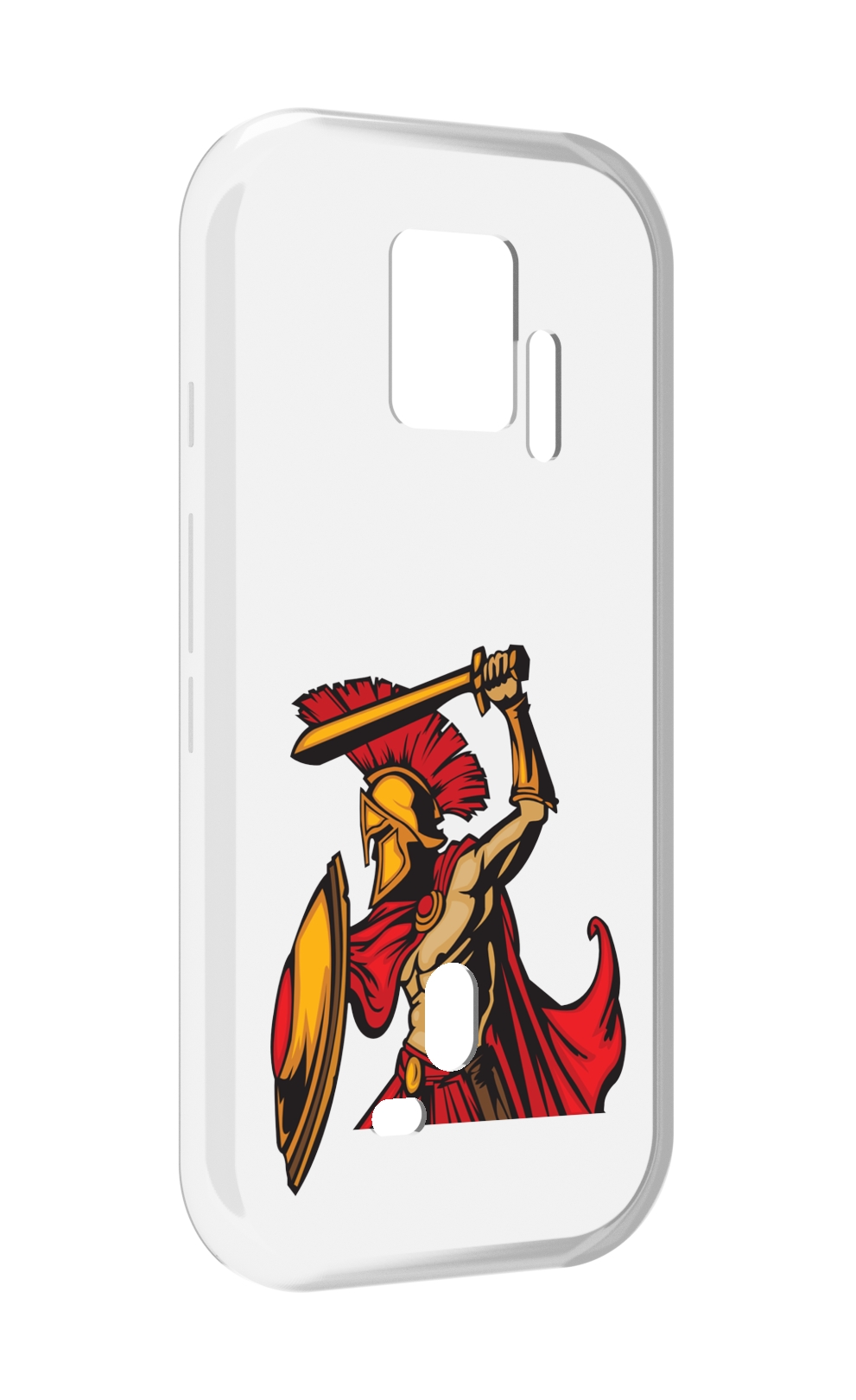 

Чехол MyPads римский-воин для ZTE Nubia Red Magic 7S Pro, Прозрачный, Tocco