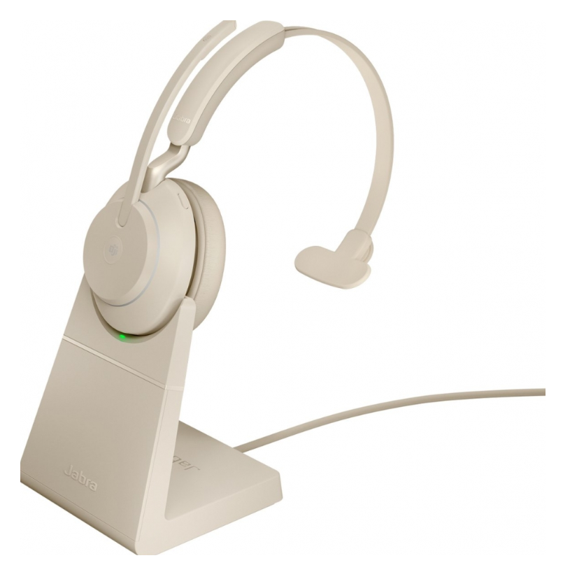 

Наушники Jabra Evolve2 65 Link380c UC Mono Stand Beige 26599-889-888