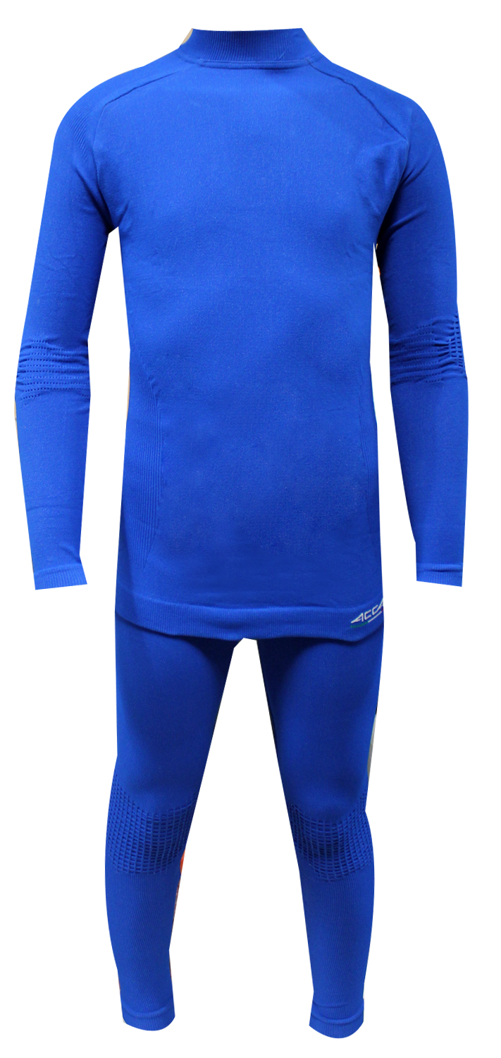 фото Комплект термобелья accapi 2020-21 multisport set: shirts+pants electric blue, р. 125/140