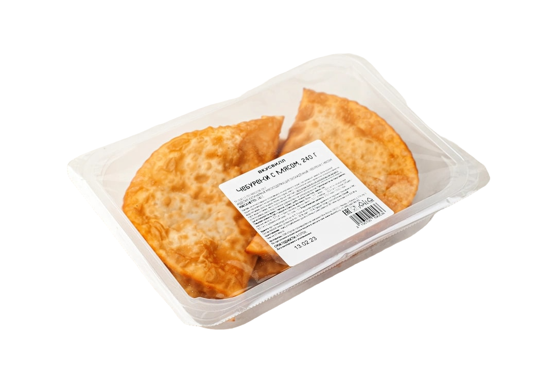 

Чебуреки ВкусВилл с мясом 240 г