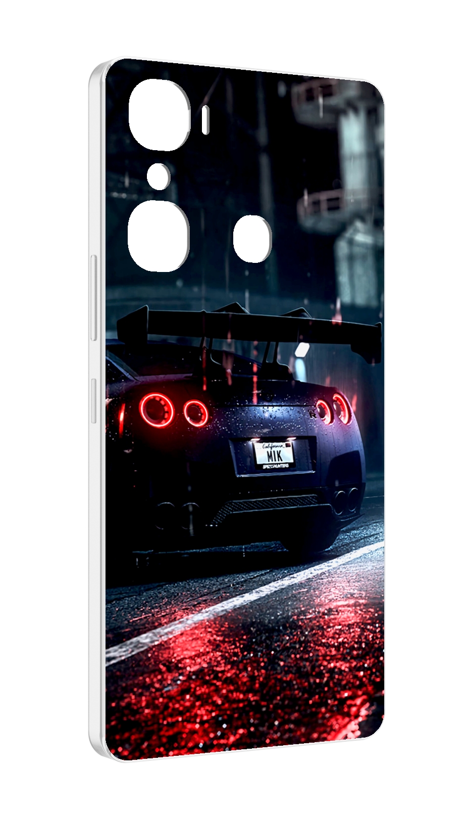 

Чехол MyPads Nissan Skyline для Infinix Hot 12 Pro, Прозрачный, Tocco