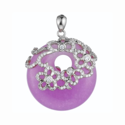 

Кулон из серебра Джей Ви SP000988C-1_PD_JD_PINK, фианит, SP000988C-1_PD_JD_PINK
