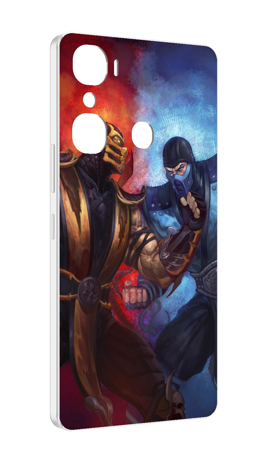 

Чехол MyPads Mortal Kombat art для Infinix Hot 12 Pro, Прозрачный, Tocco