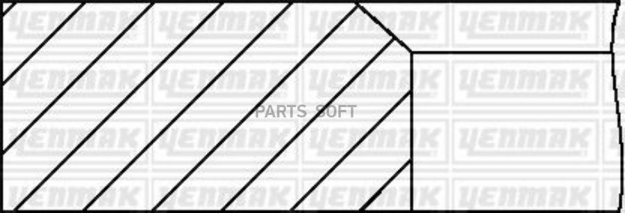 

Кольца поршневые CITROEN / PEUGEOT / d=78.5 (STD)