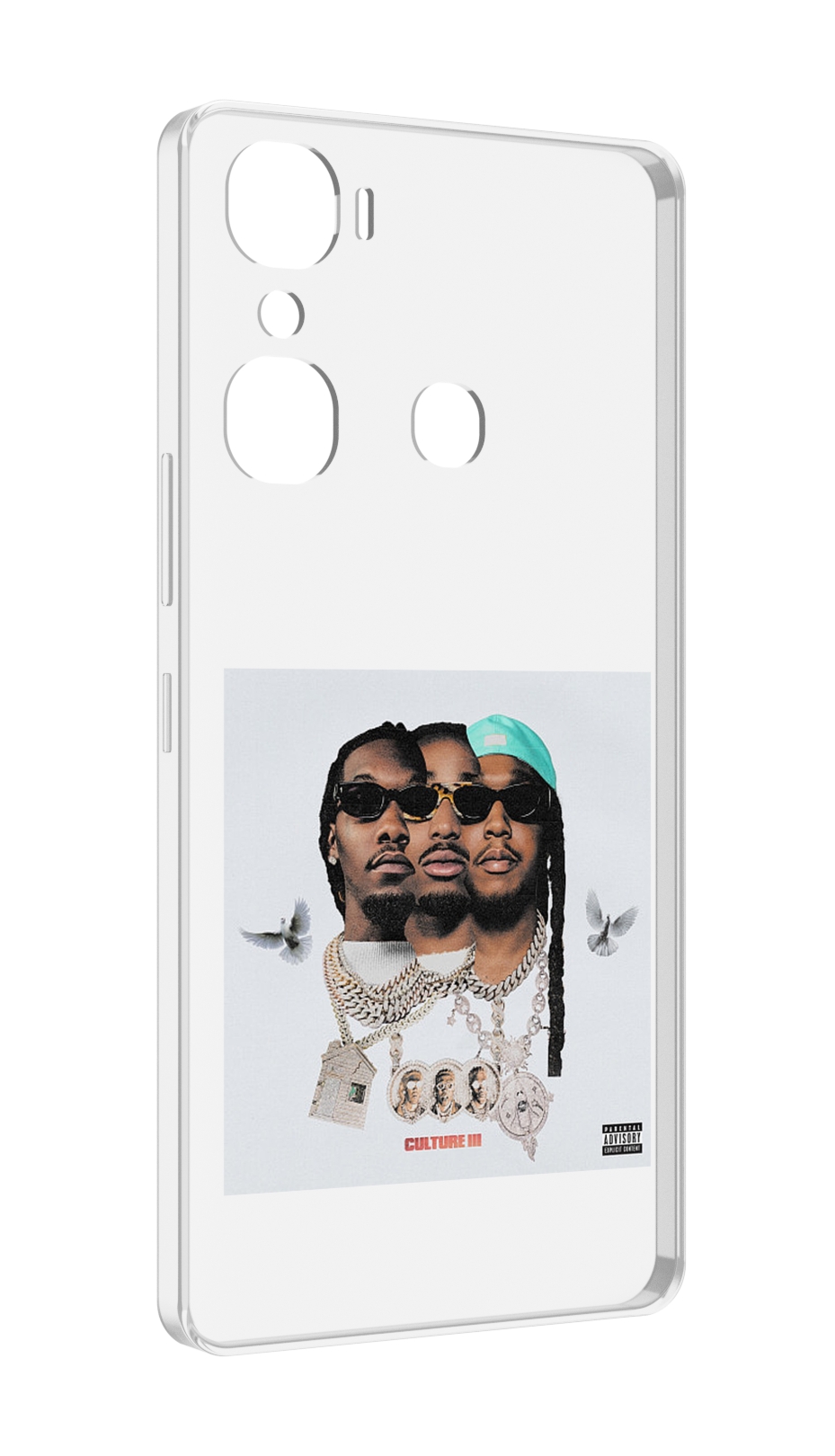 

Чехол MyPads Migos - Culture III для Infinix Hot 12 Pro, Прозрачный, Tocco
