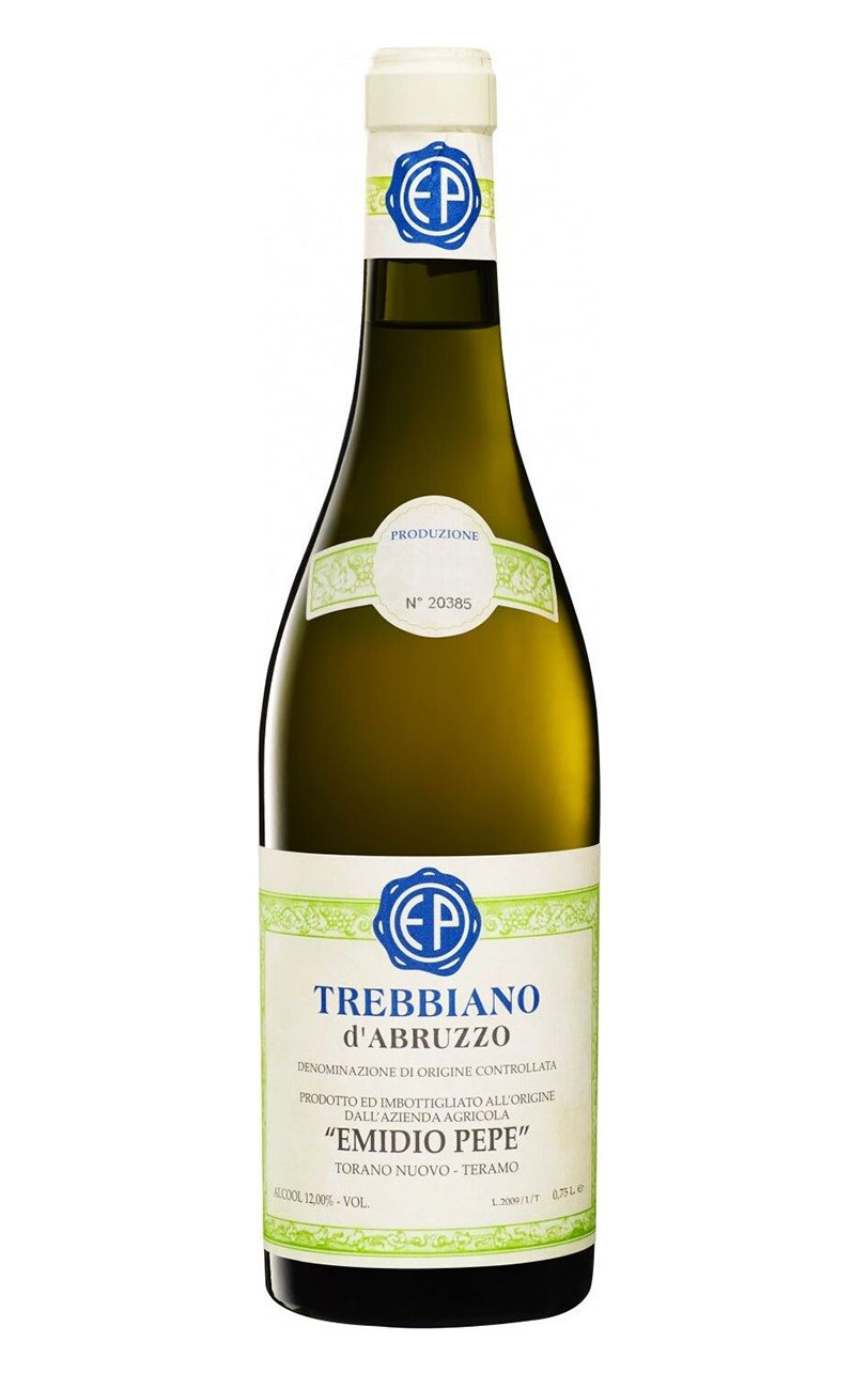 Вино сухое белое Emidio Pepe Trebbiano d'Abruzzo 2007, Италия, 0.75 л