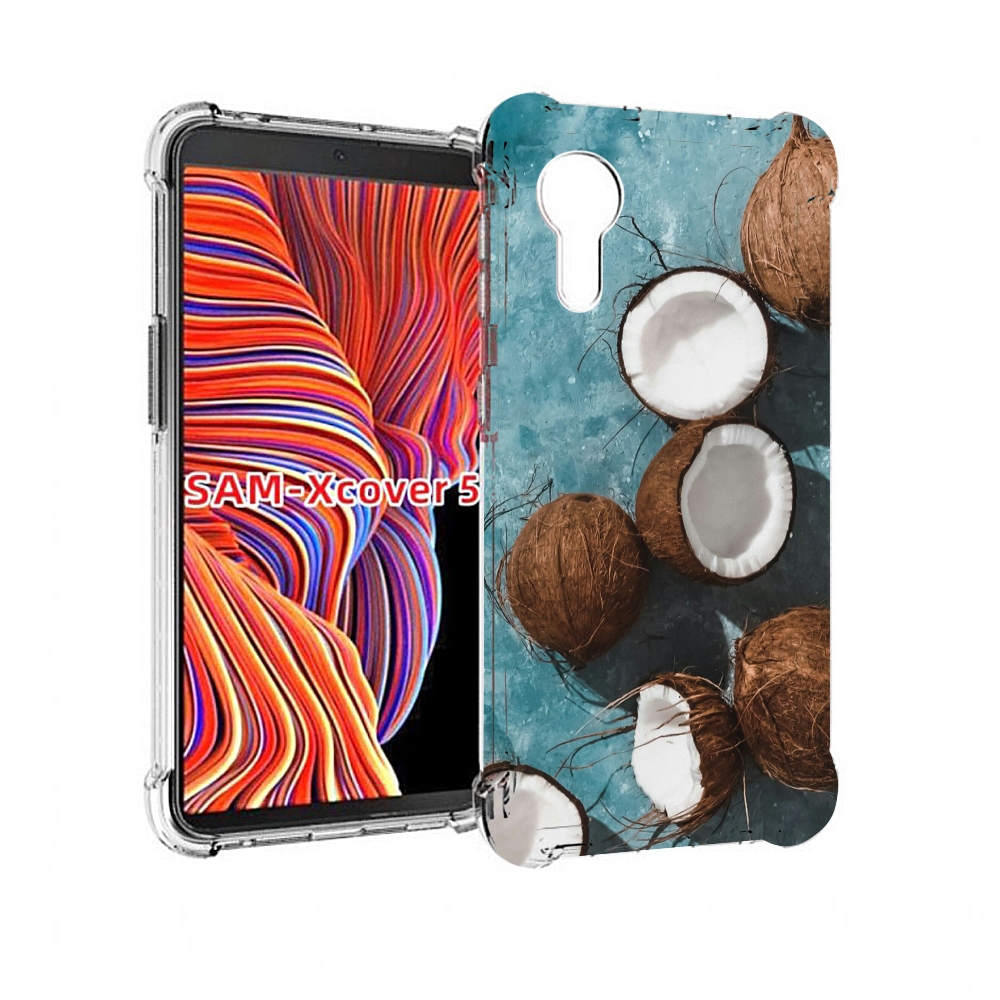 

Чехол MyPads красивые-кокосы для Samsung Galaxy Xcover 5, Прозрачный, Tocco