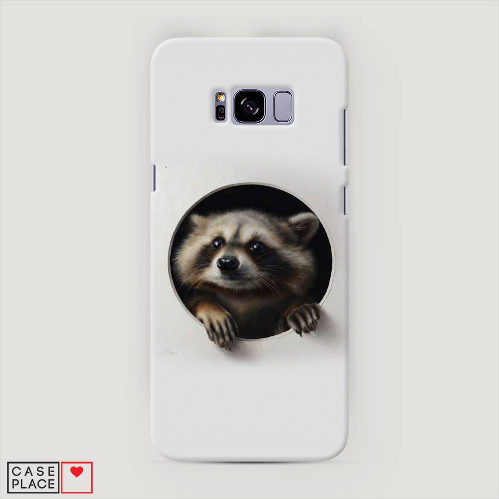 

Чехол Awog "Любопытный енот" для Samsung Galaxy S8 +, 24820-1