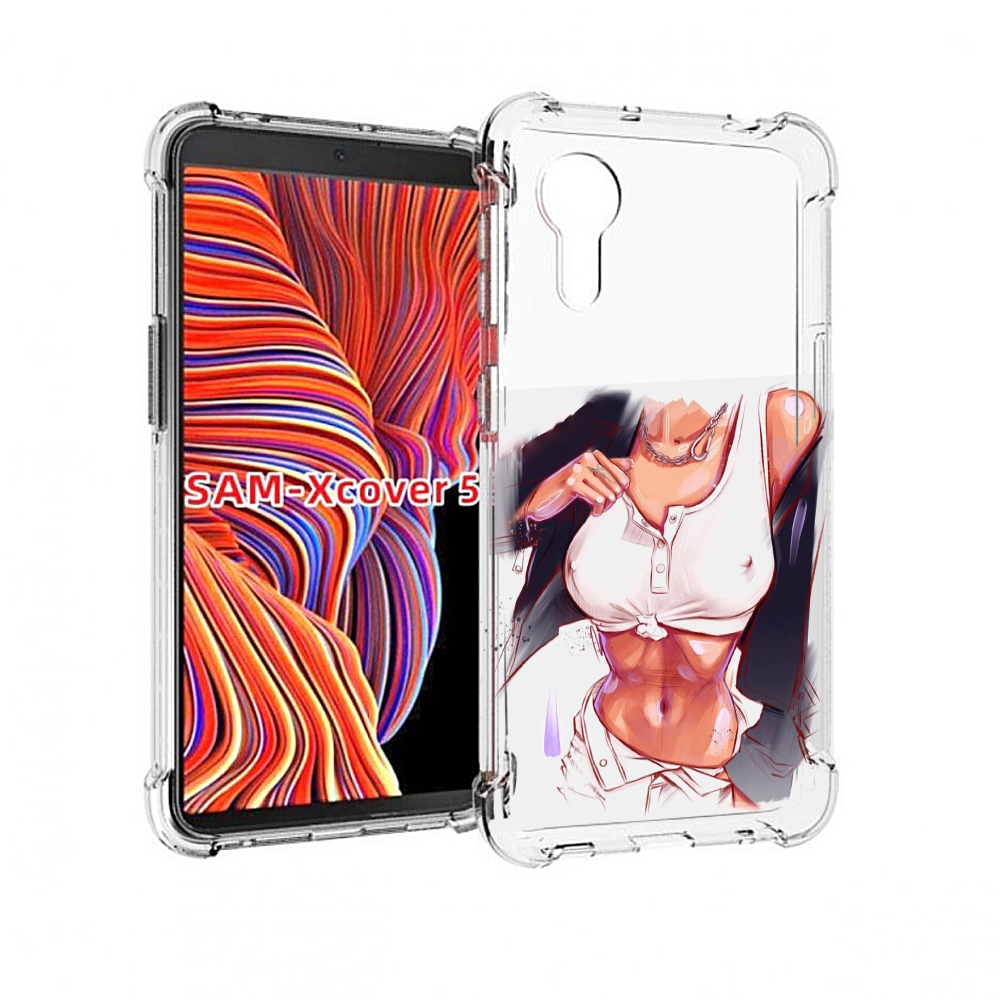Чехол MyPads красивая-стройная-модель для Samsung Galaxy Xcover 5
