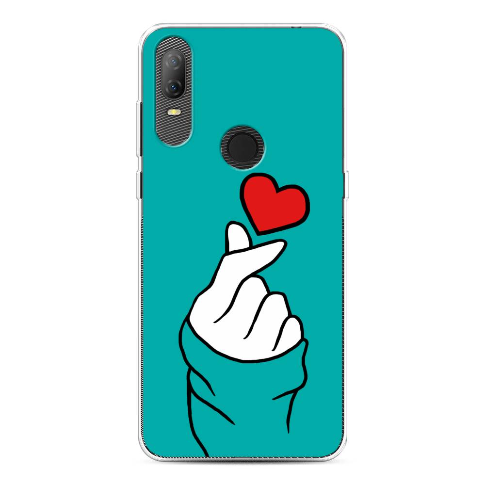

Чехол Awog на Alcatel 1V (2020) 5007U / Алкатель 1V (2020) 5007U "Маленькое сердечко", 170950-7