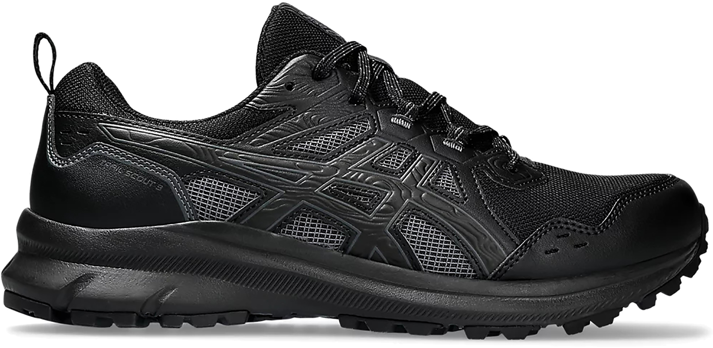 

Кроссовки мужские Asics Trail Scout 3 черные 6.5 US, Черный, Trail Scout 3