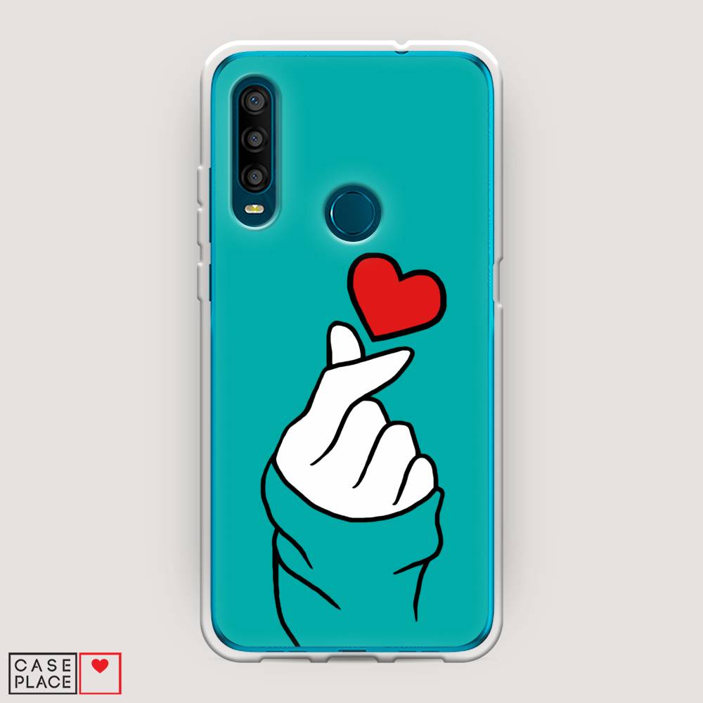 

Чехол Awog на Alcatel 1SE (2020) / Алкатель 1SE (2020) "Маленькое сердечко", Разноцветный, 171250-7