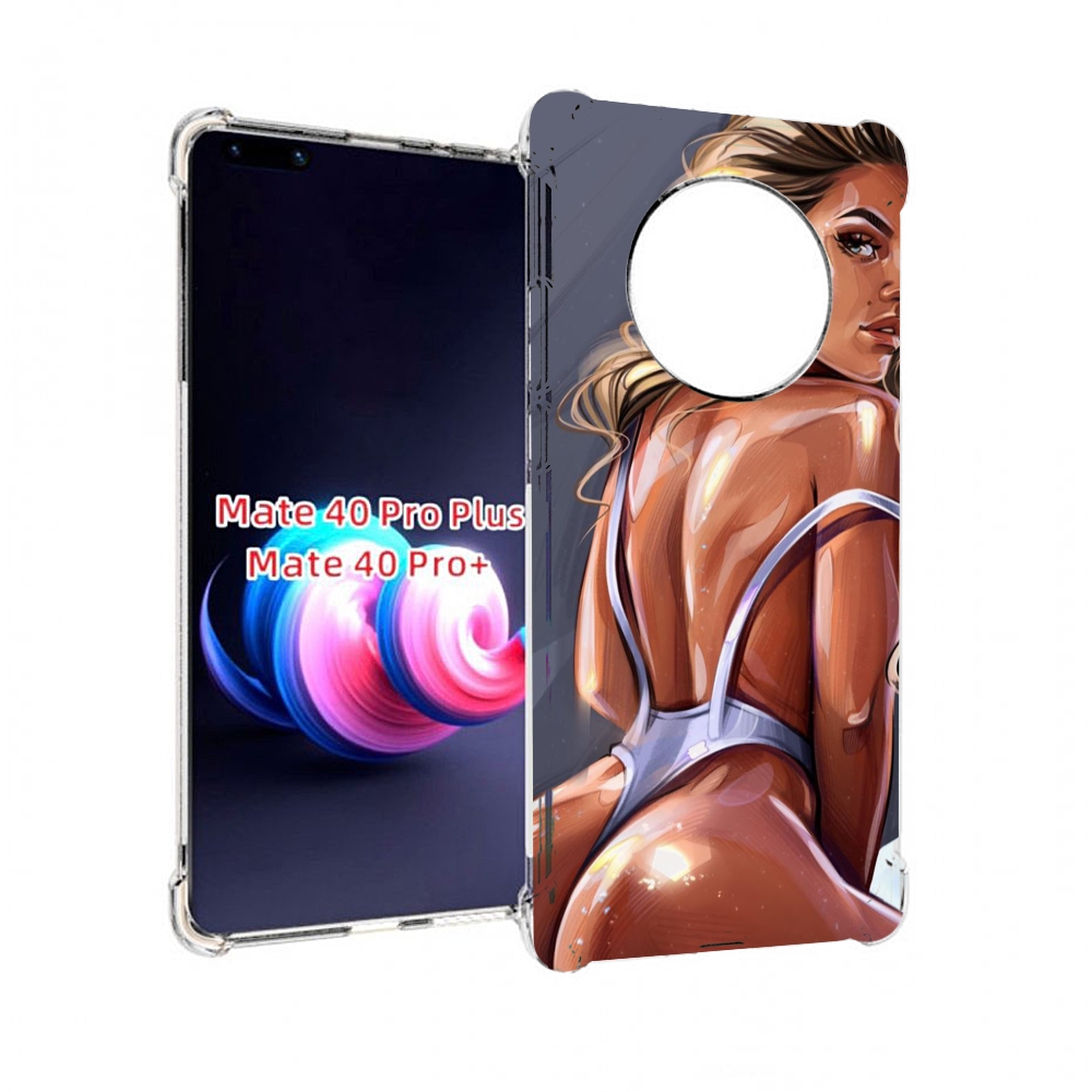 

Чехол MyPads craigos-art для Huawei Mate 40 Pro+ Plus, Прозрачный, Tocco