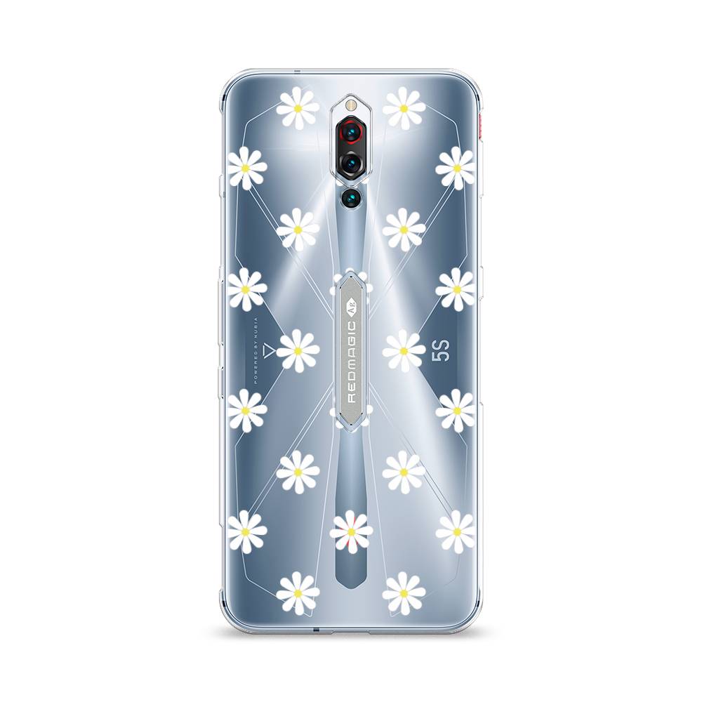 

Силиконовый чехол "Маленькие ромашки" на ZTE Red Magic 5S, 134250-8
