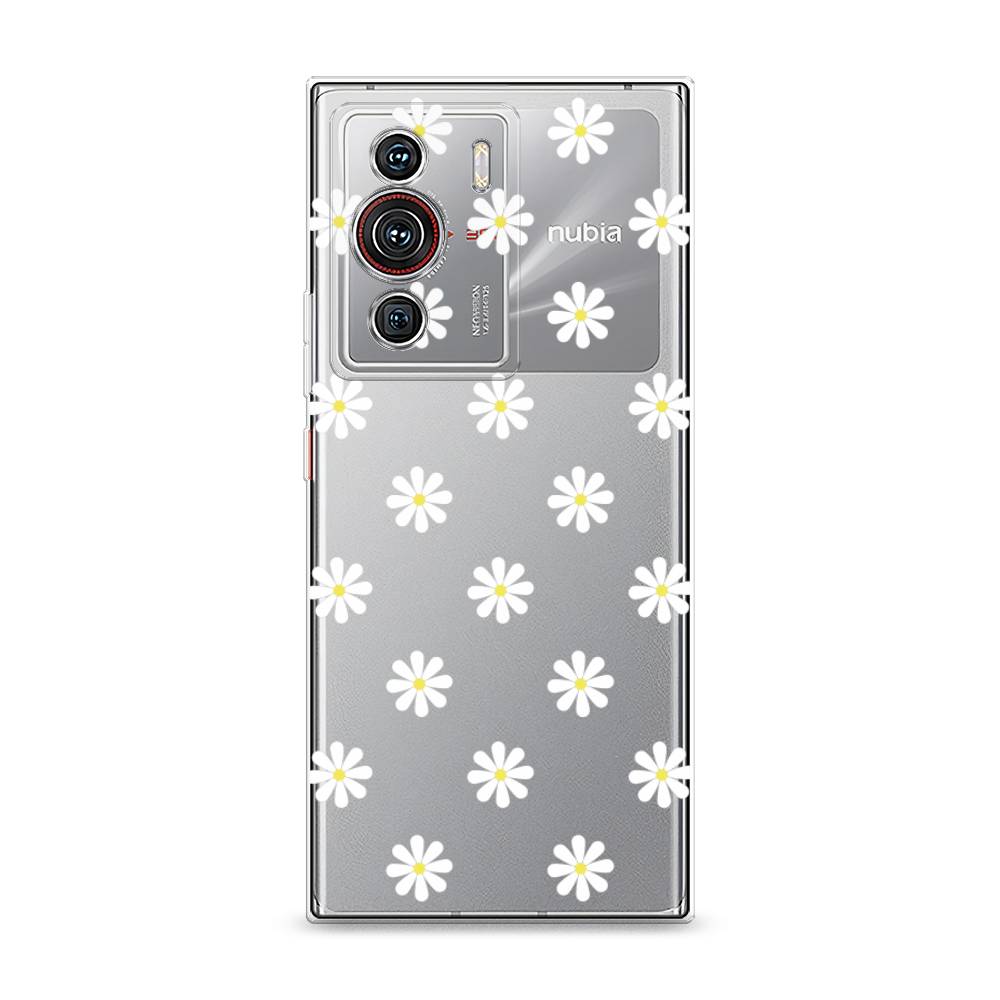 

Силиконовый чехол "Маленькие ромашки" на ZTE Nubia Z40 Pro, 135850-8