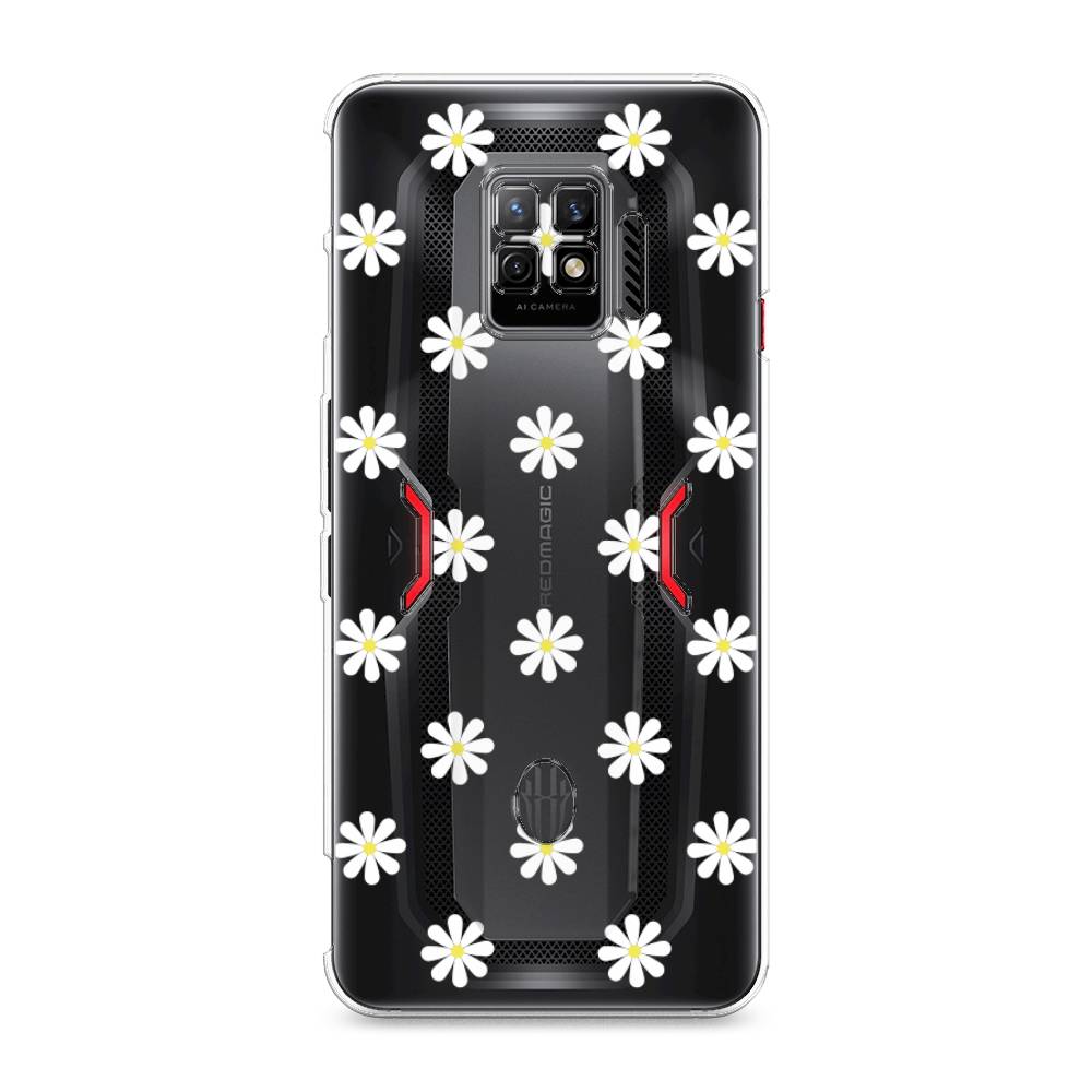 

Силиконовый чехол "Маленькие ромашки" на ZTE Nubia Red Magic 7 Pro, 136050-8