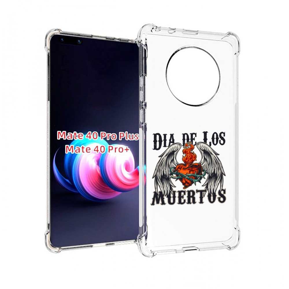 

Чехол MyPads burning-heart для Huawei Mate 40 Pro+ Plus, Прозрачный, Tocco
