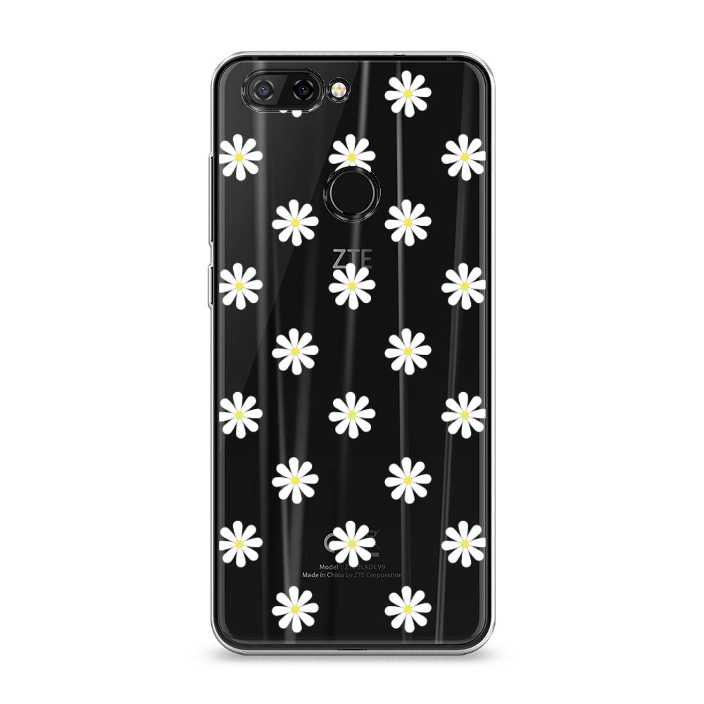 

Силиконовый чехол "Маленькие ромашки" на ZTE Blade V9, 132450-8