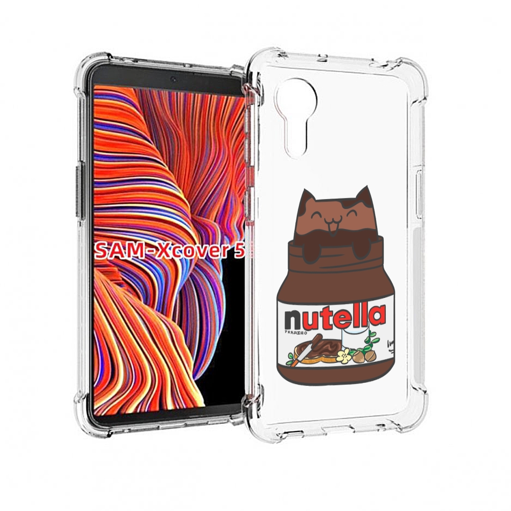 

Чехол MyPads кошечка-в-нутелле для Samsung Galaxy Xcover 5, Прозрачный, Tocco