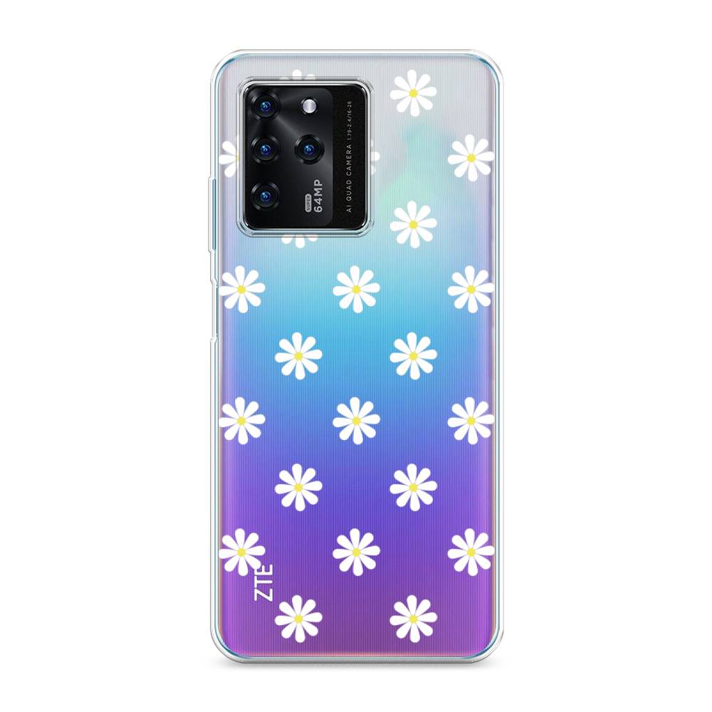 

Силиконовый чехол "Маленькие ромашки" на ZTE Blade V30, 135350-8