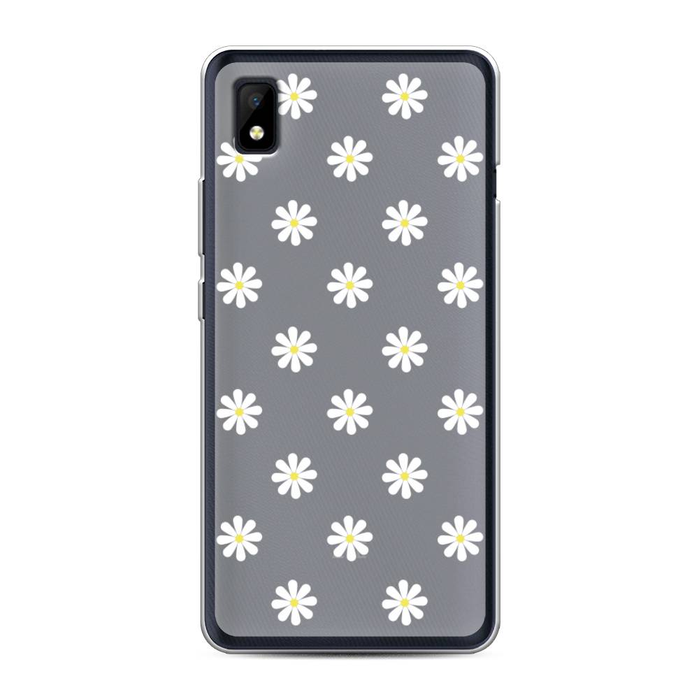 

Силиконовый чехол "Маленькие ромашки" на ZTE Blade L210, 134150-8